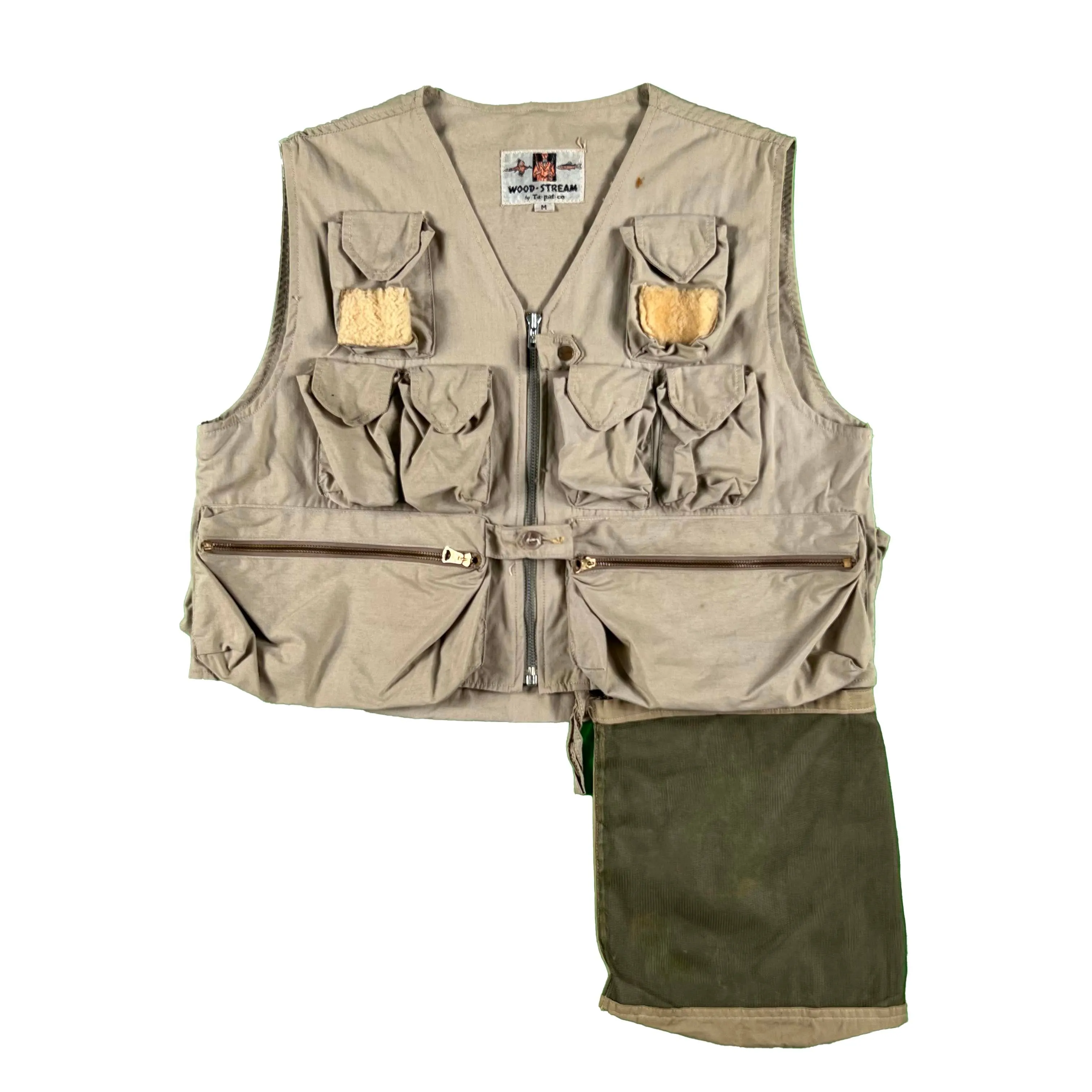 50s Tapatco Maslan Fly Fishing Vest- M