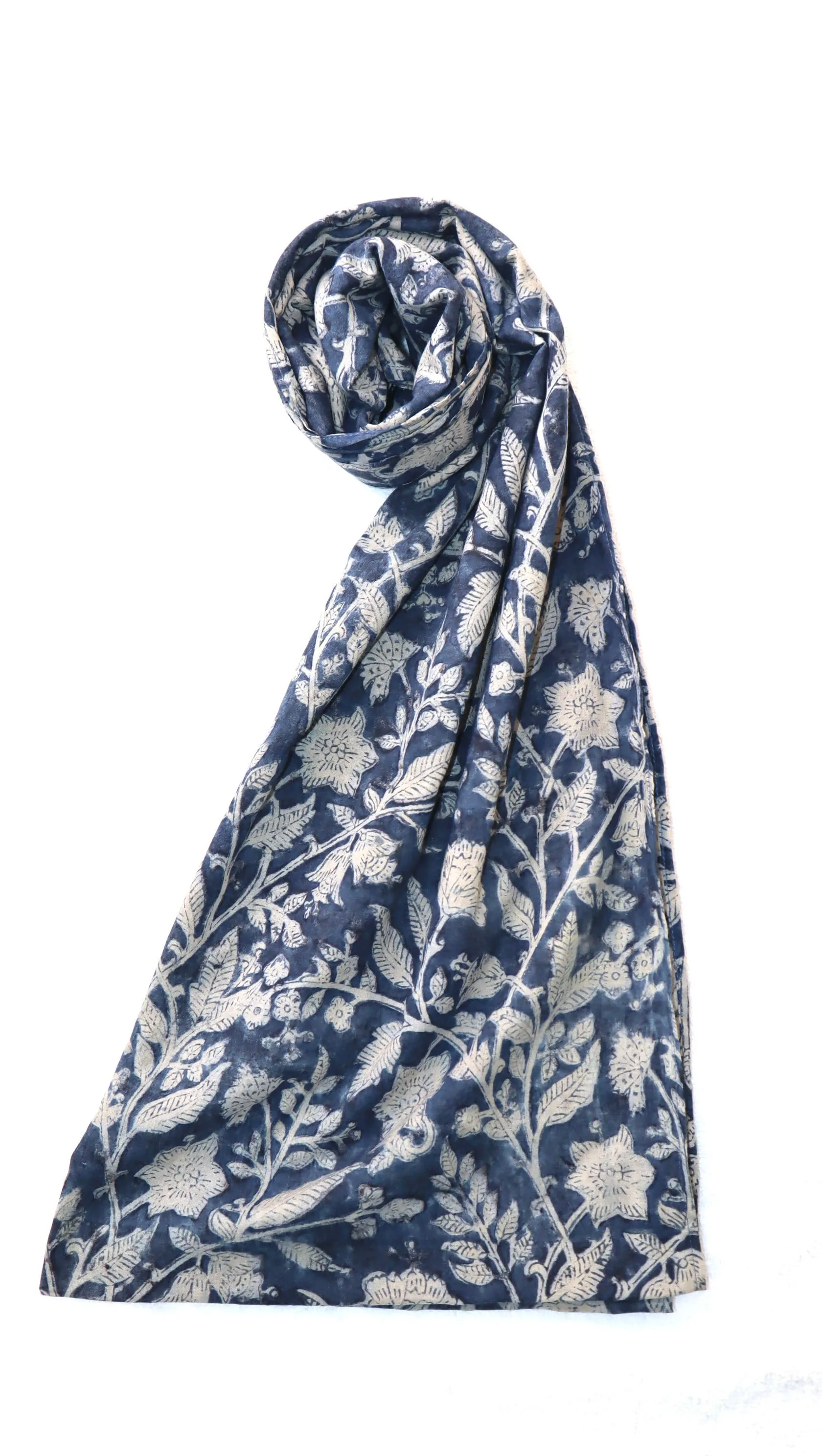 600-029 Women's Scarf - Hand Block Printed