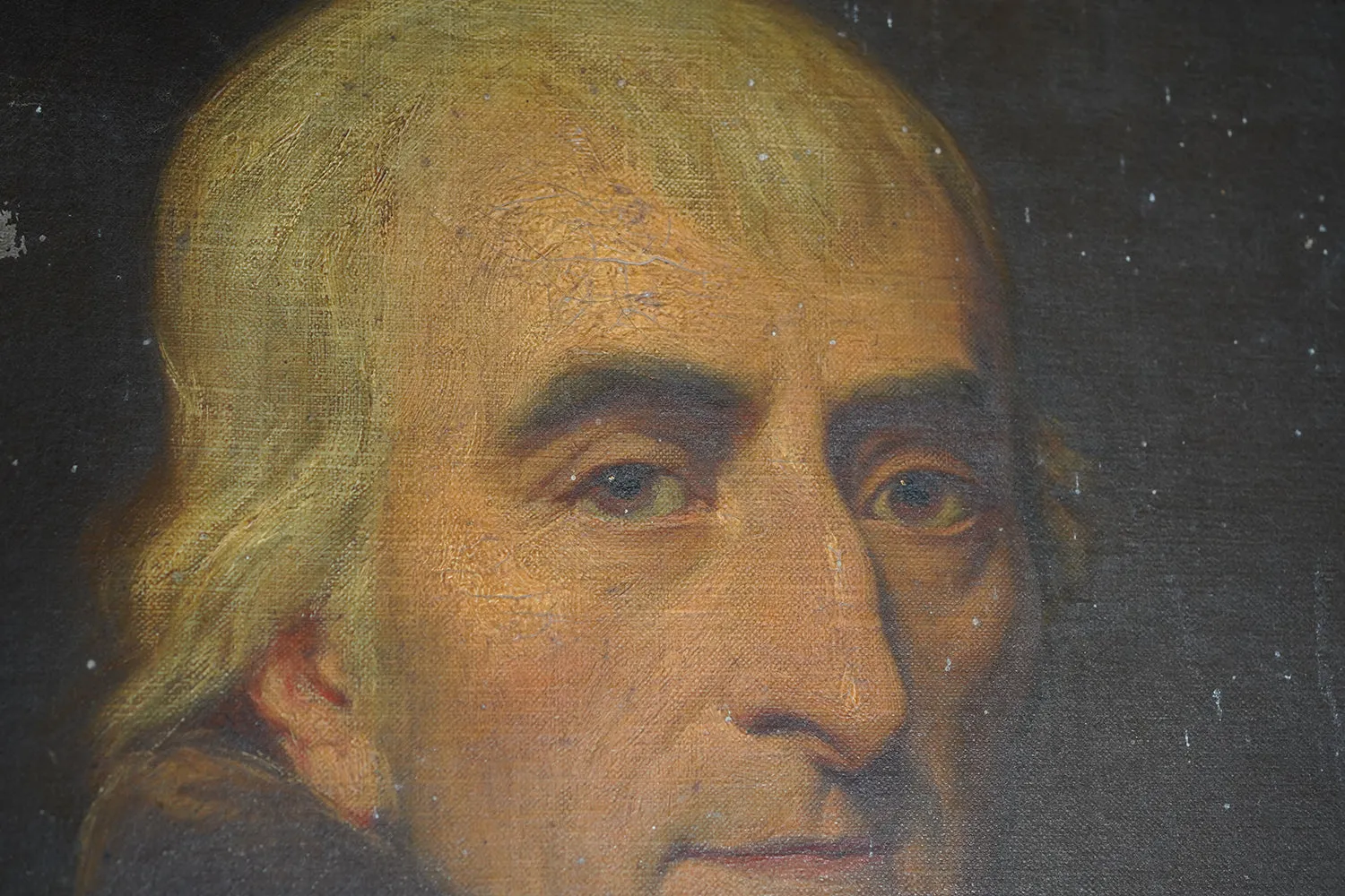 A George III Period Oil on Canvas Portrait of a Gentleman c.1790