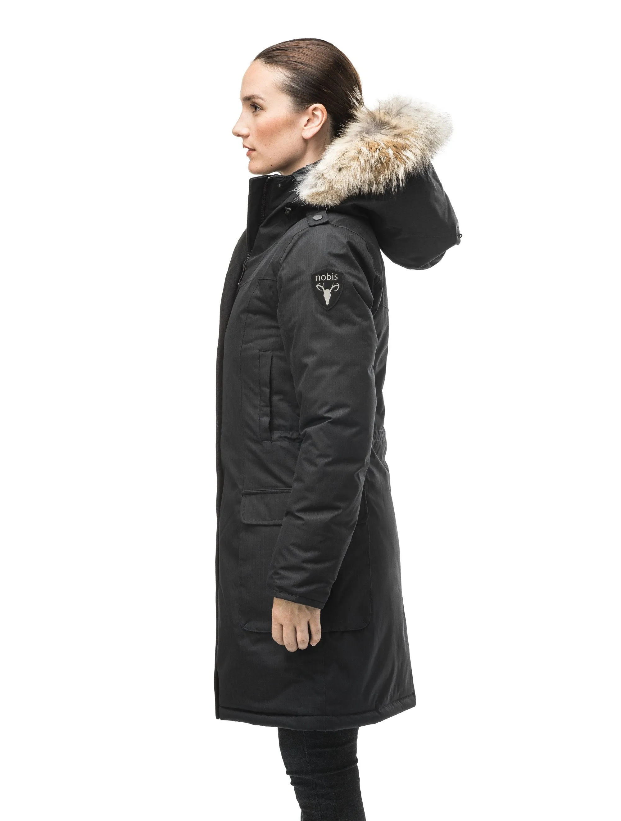 Abby Women's Thigh Length Parka