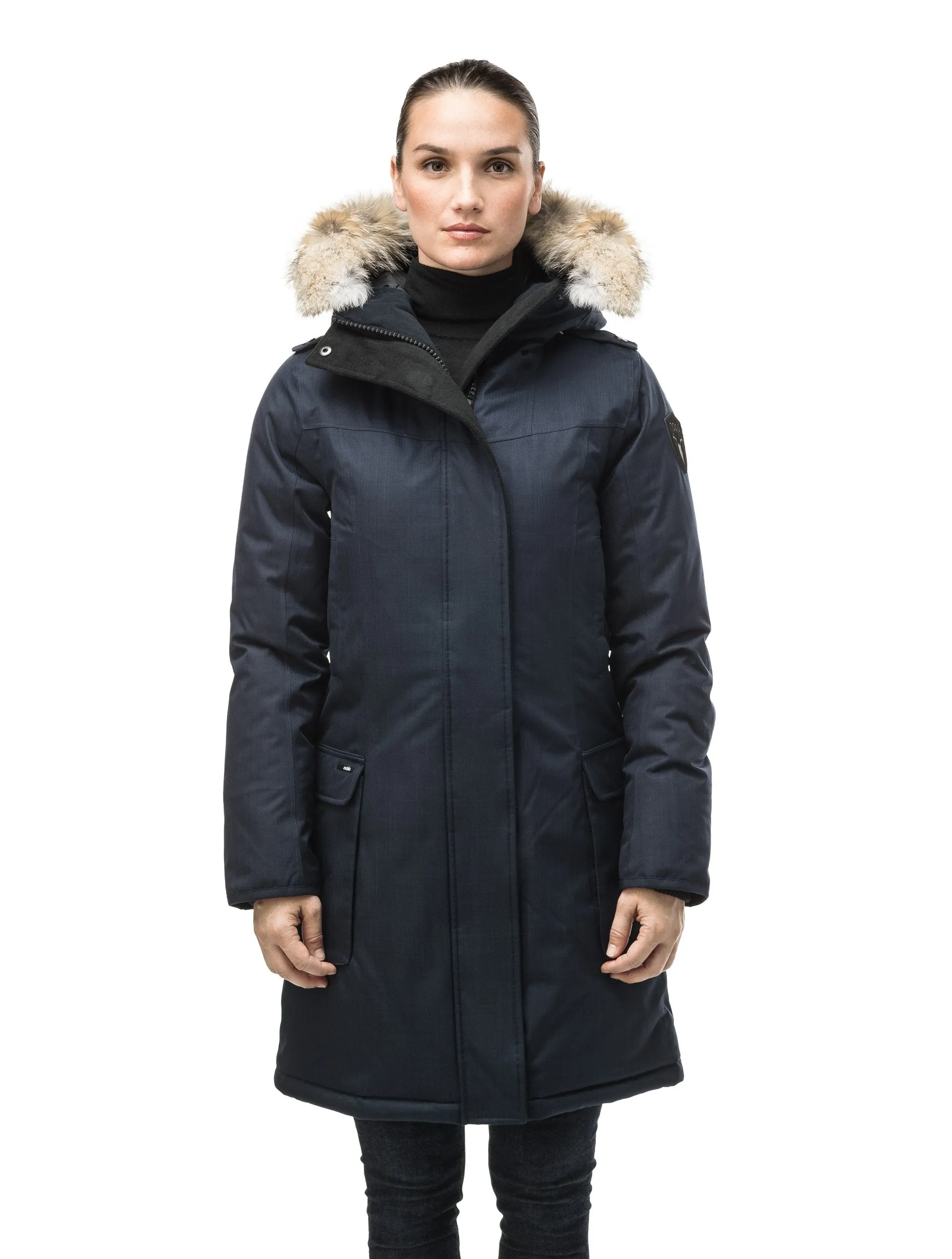 Abby Women's Thigh Length Parka