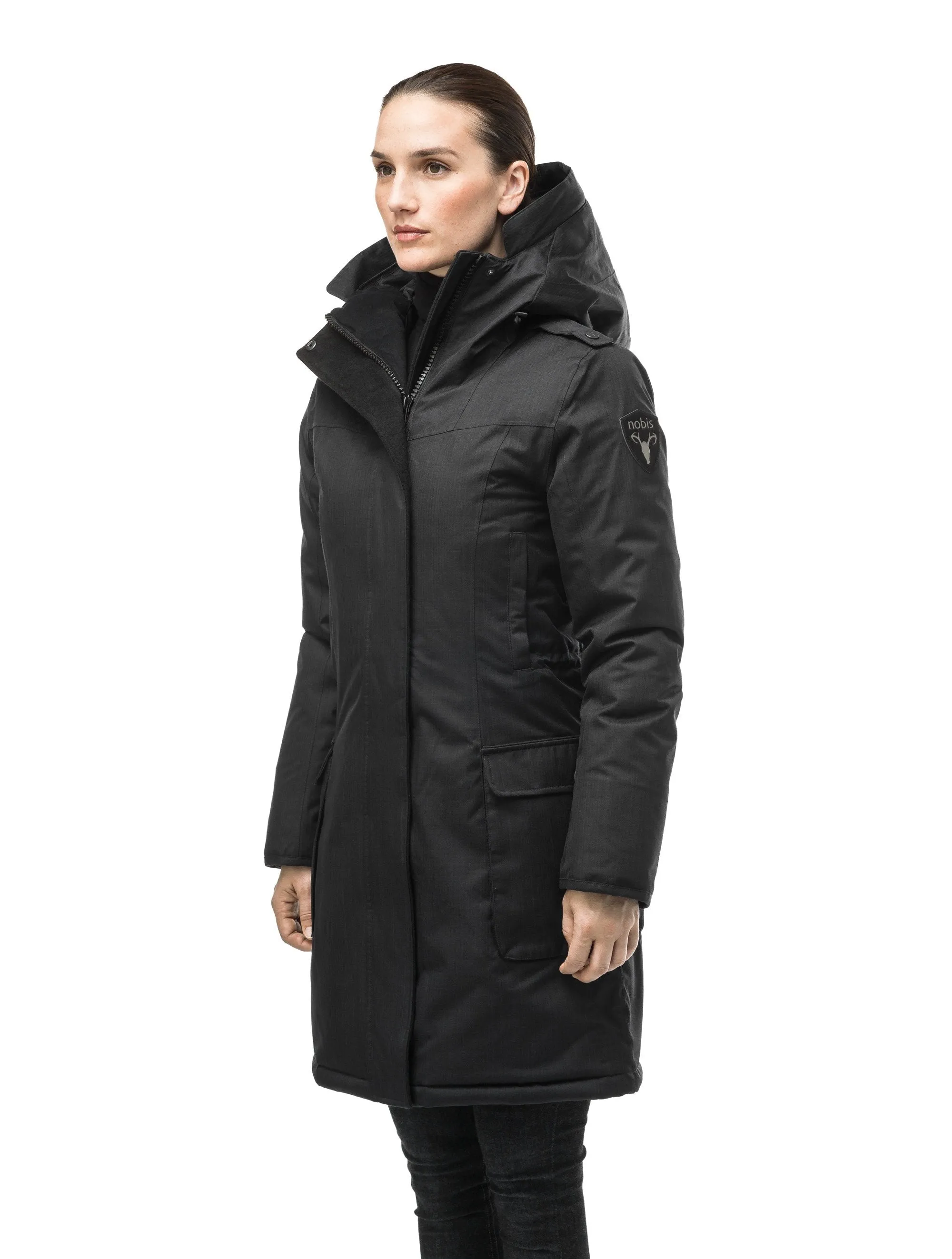 Abby Women's Thigh Length Parka