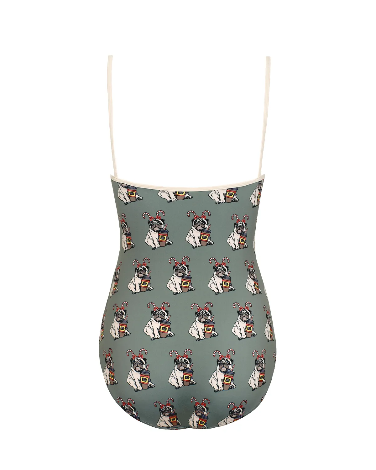 Aisling Kids Coffee Pugs Leotard RTW