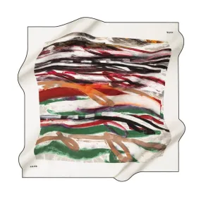 Aker Brushstroke Women Silk Scarf No. 13