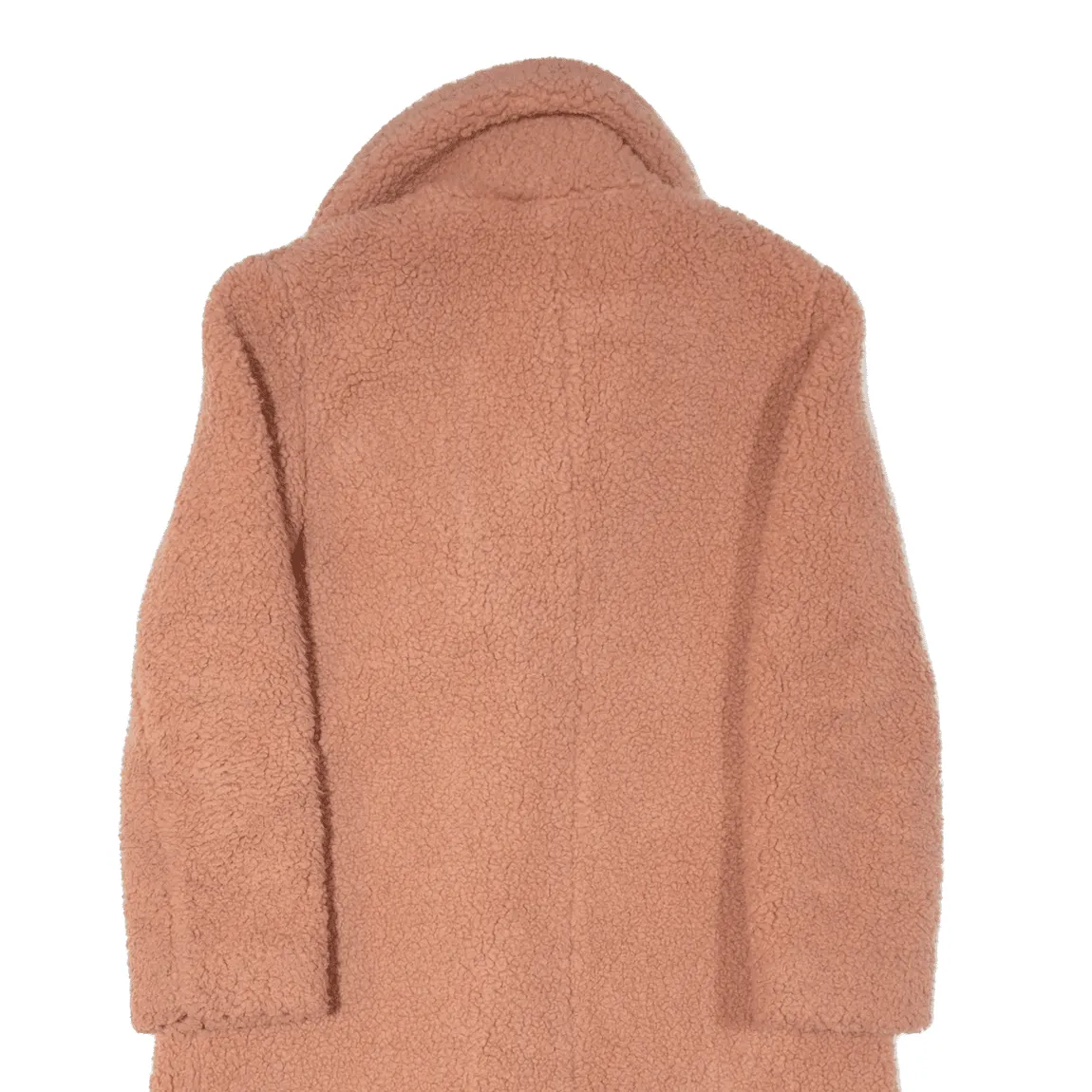 & OTHER STORIES Overcoat Fleece Coat Pink Womens M