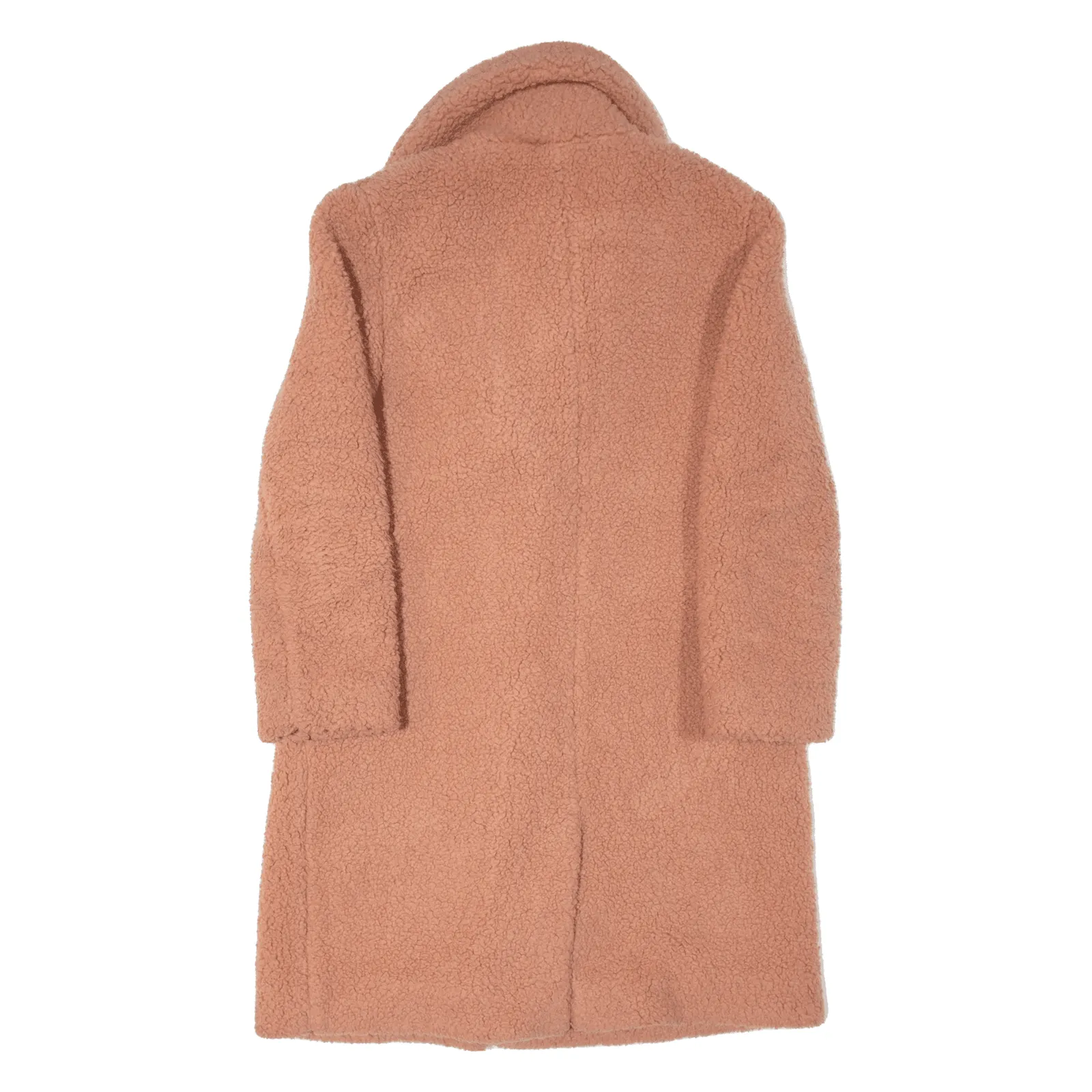 & OTHER STORIES Overcoat Fleece Coat Pink Womens M