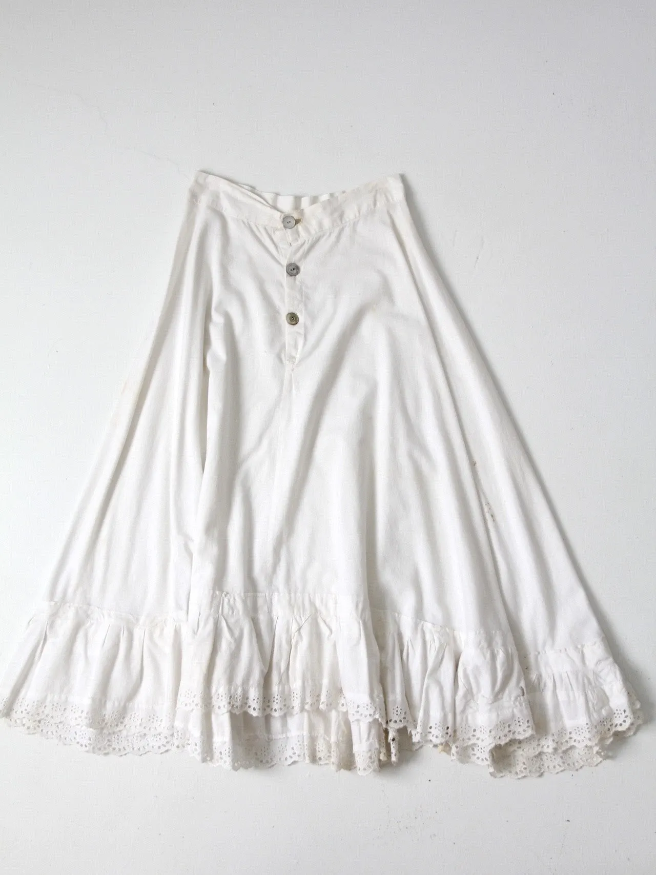 antique Victorian skirt, petticoat