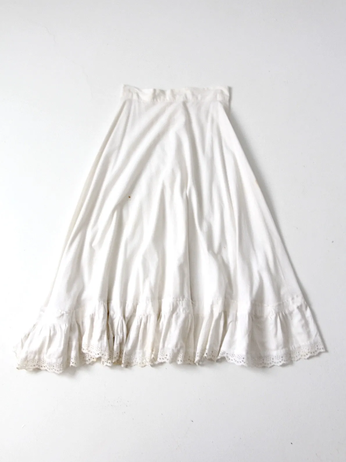 antique Victorian skirt, petticoat