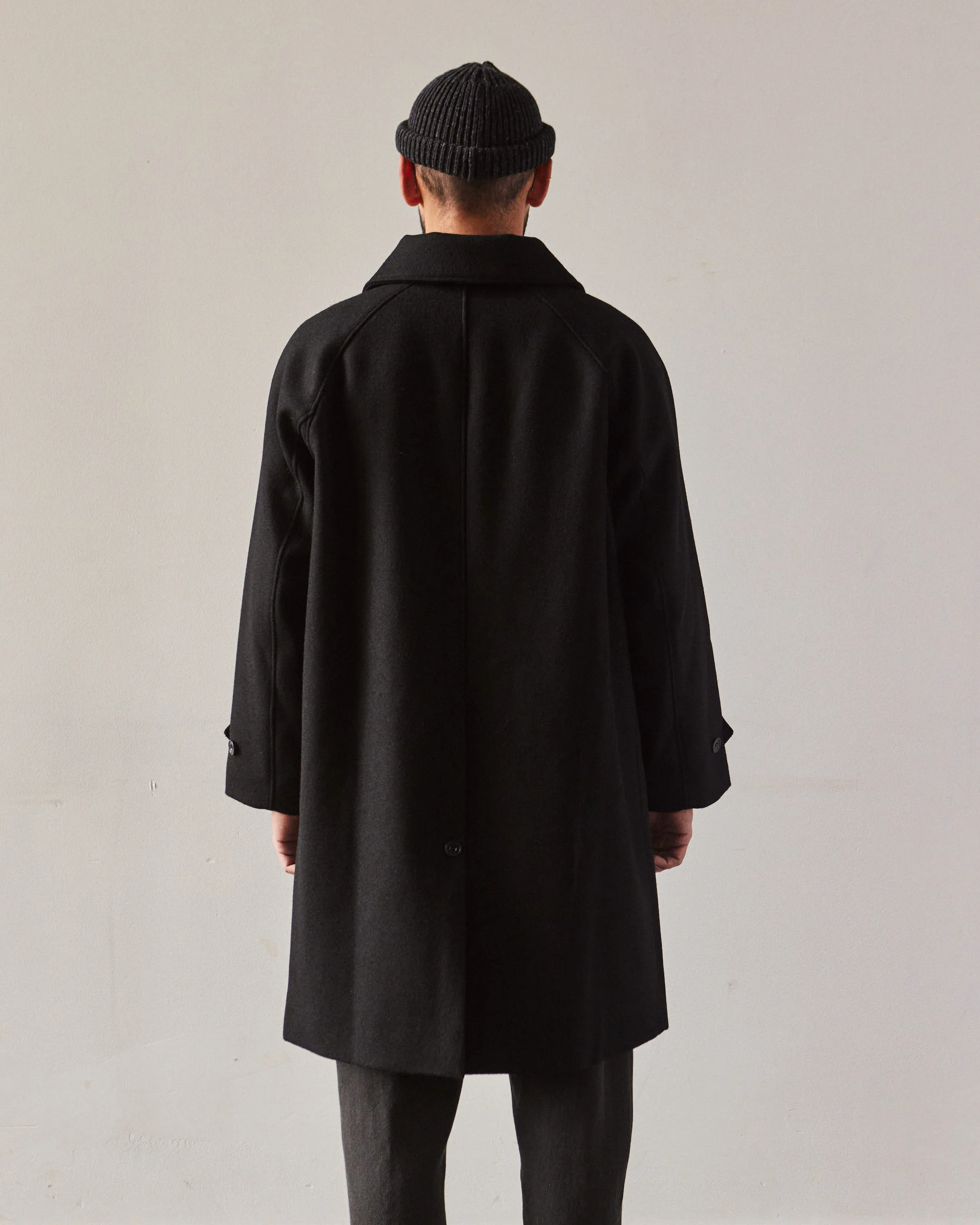 Arpenteur Melton Utile Coat, Black