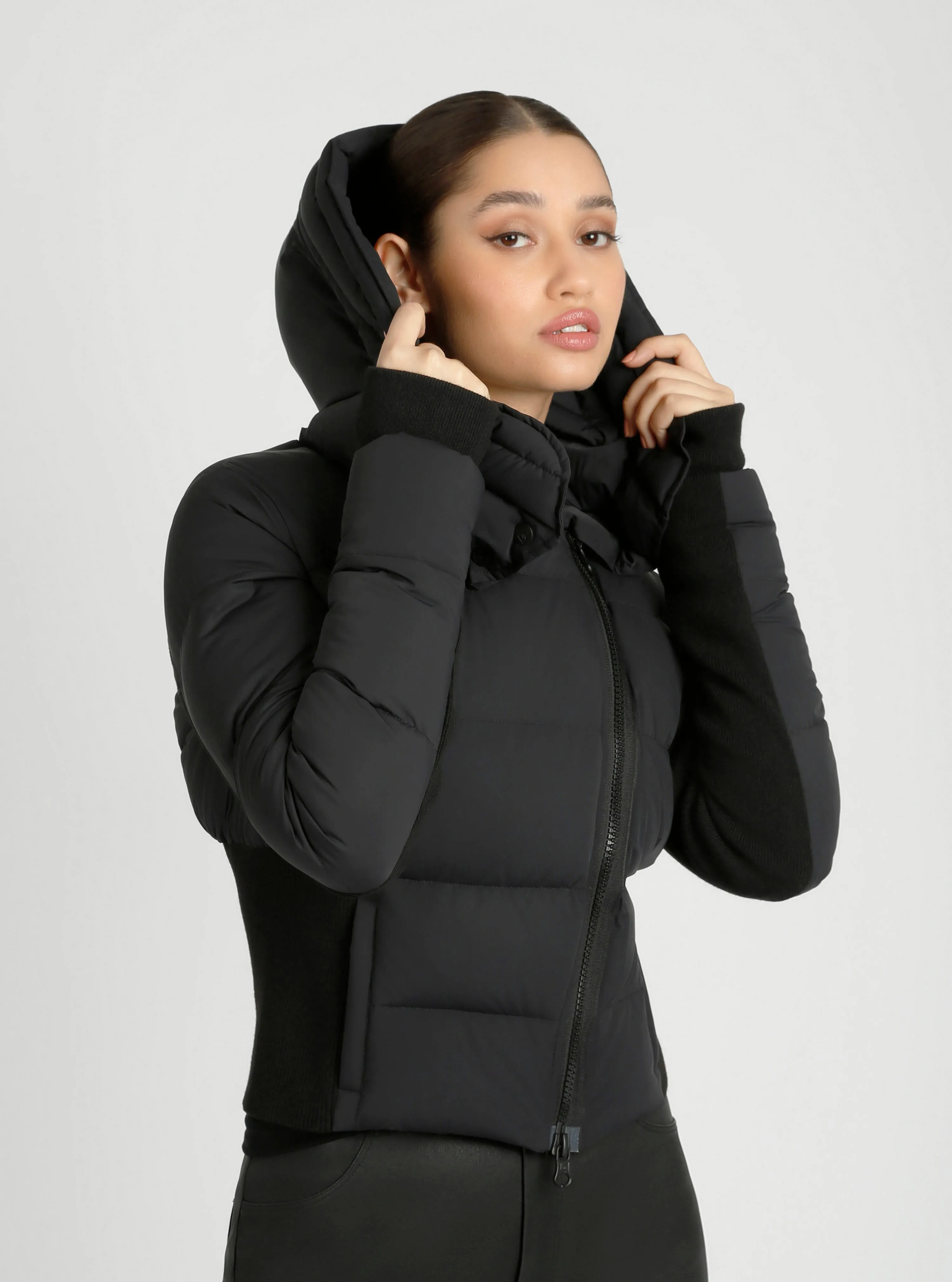 Asymmetrical Puffer Jacket