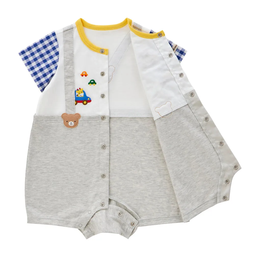 Baby Gingham Check Coveralls