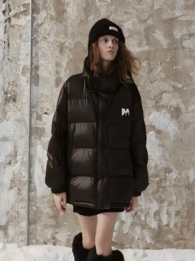 Back Logo Puffer Down Jacket