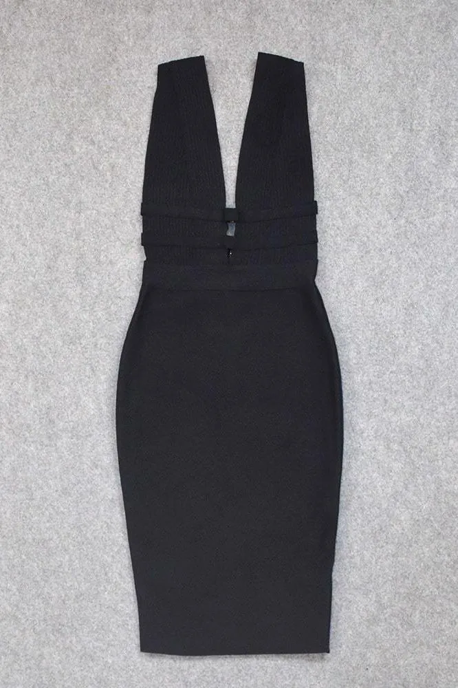 Bay Bandage Dress - Classic Black