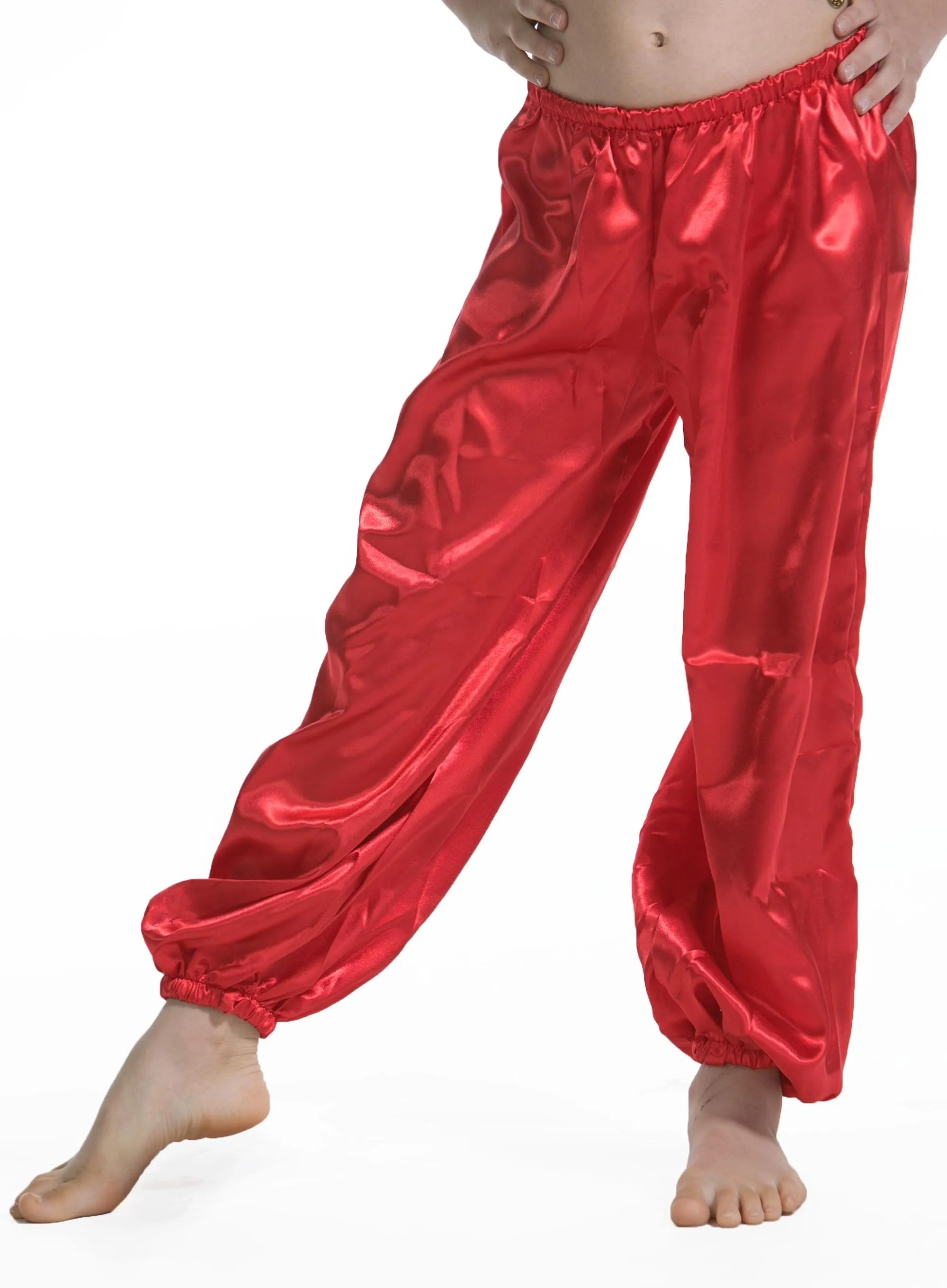 Belly Dance Kids Satin Harem Pants |  SHINE ON