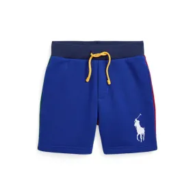 Big Pony Color-Blocked Fleece Shorts (Little Kids)