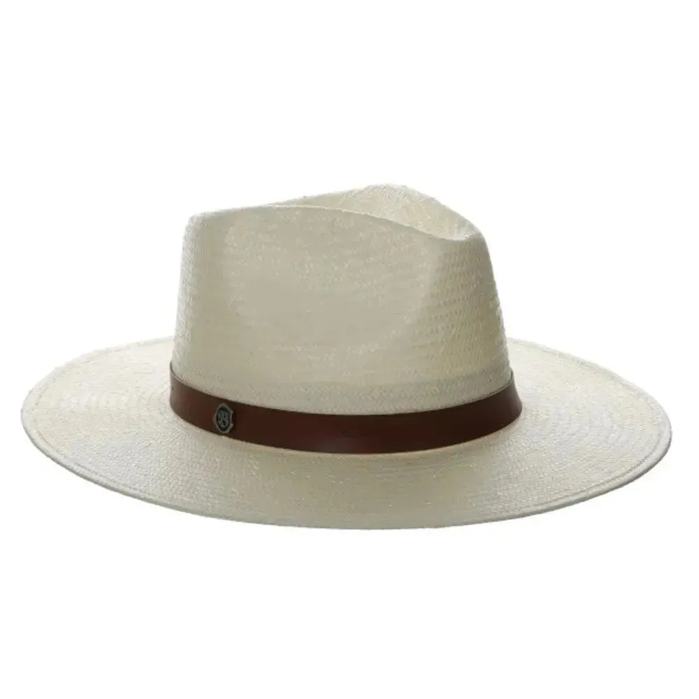 Biltmore She - Wide Brim Toyo Straw Fedora Hat