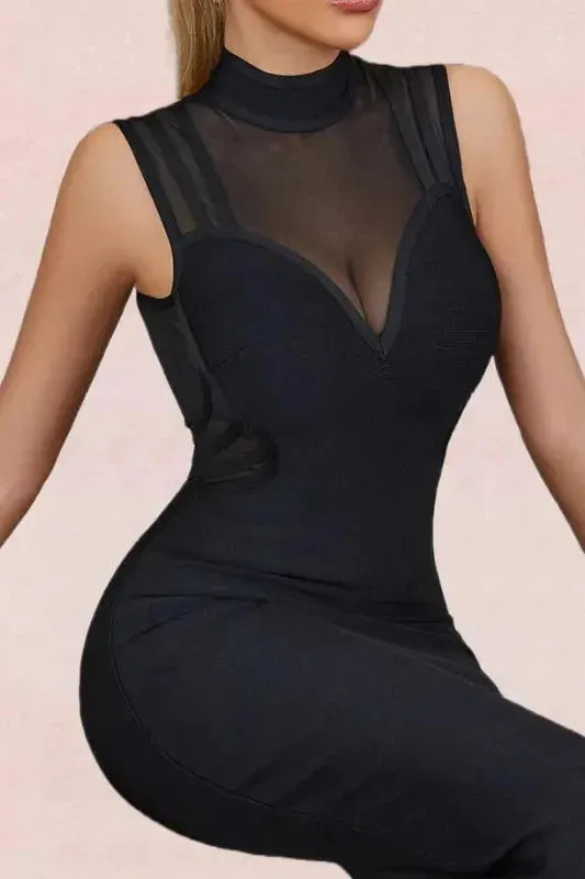 Brooklyn Bodycon Dress - Classic Black