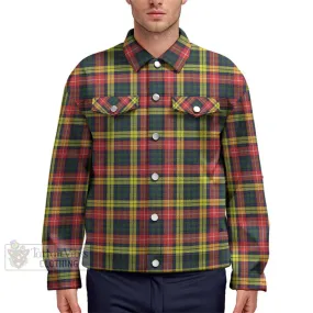 Buchanan Modern Tartan Unisex Lapel Cotton Jacket