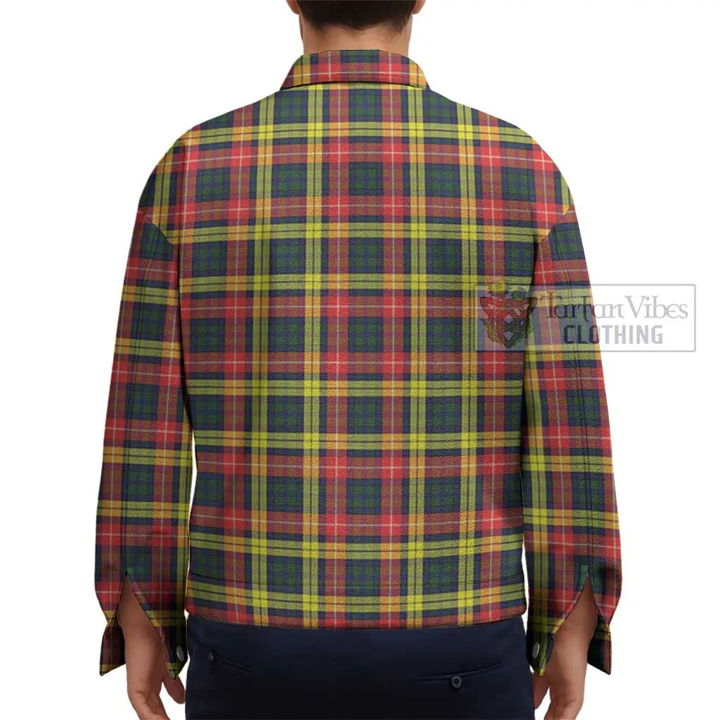 Buchanan Modern Tartan Unisex Lapel Cotton Jacket