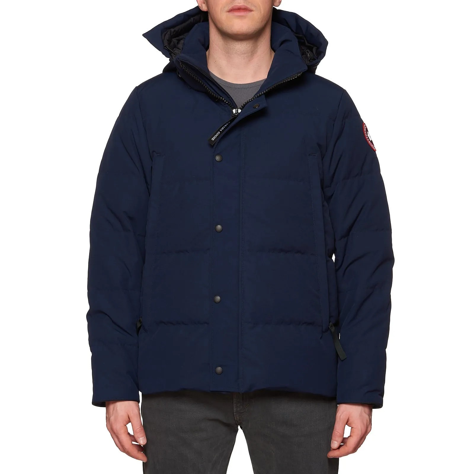 CANADA GOOSE Wyndham Parka 2048M 47 Blue Down Jacket Coat NEW