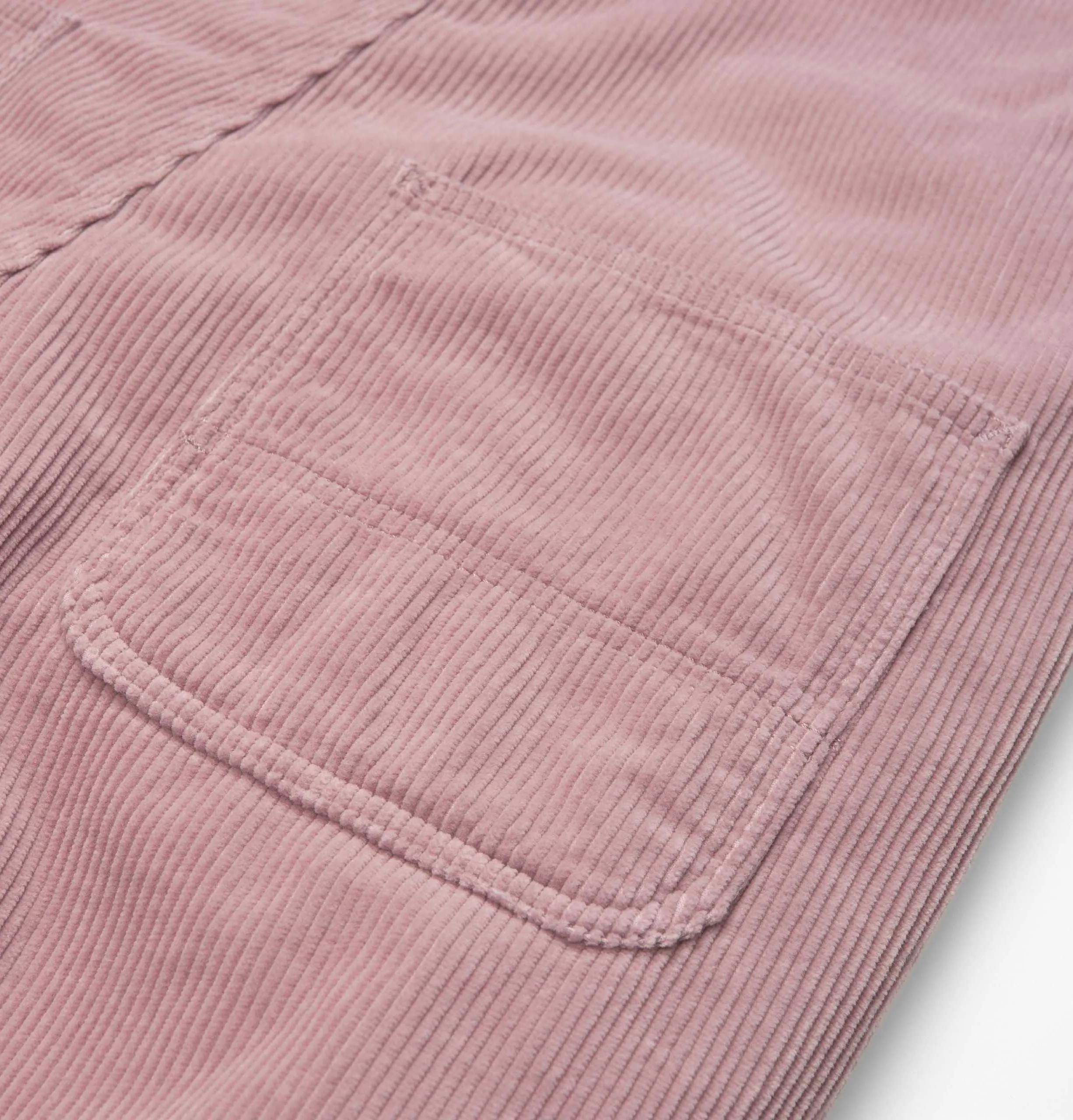 Carhartt WIP W' Bib Corduroy Overall Straight – Blush – Rinsed