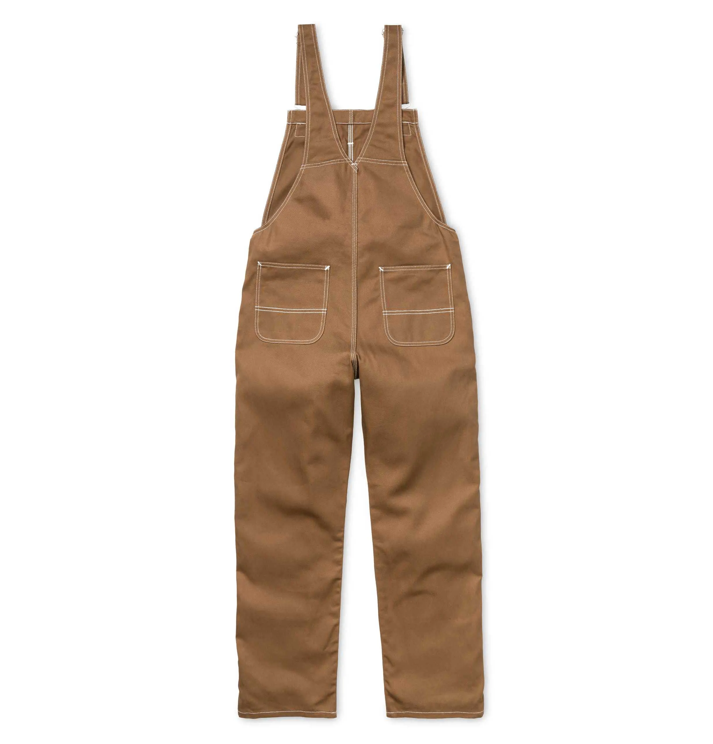 Carhartt WIP W' Bib Overall Straight – Hamilton Brown (Rigid)