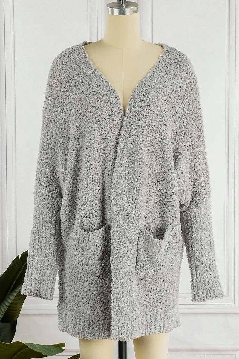 Casual Daily Comfy Bat Sleeve Cardigan(5 Colors)