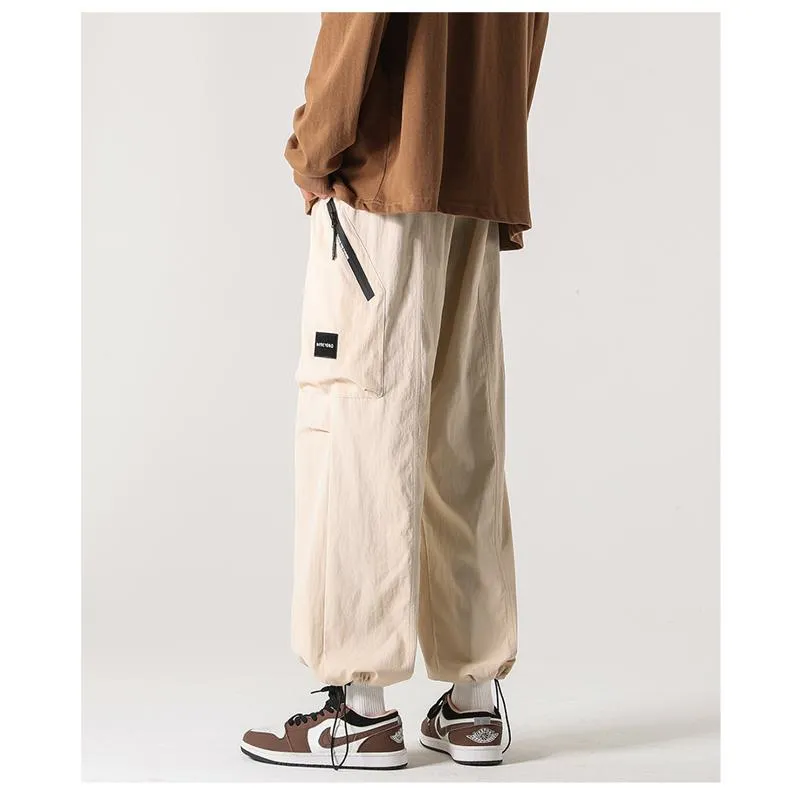 Casual Retro Loose-Fit Pants