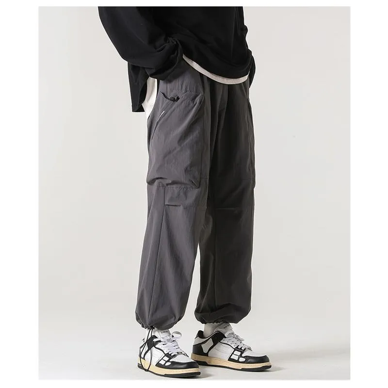 Casual Retro Loose-Fit Pants