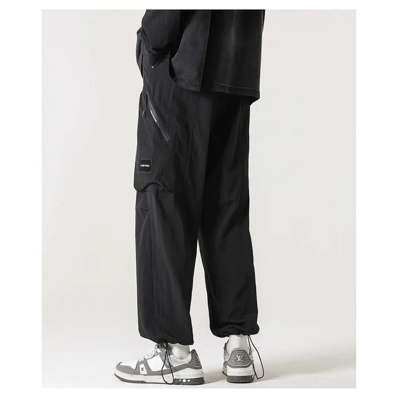 Casual Retro Loose-Fit Pants