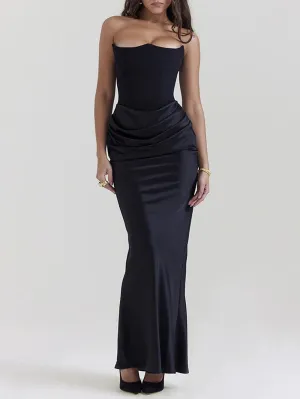 Clarissa Backless Bodycon Maxi Dress