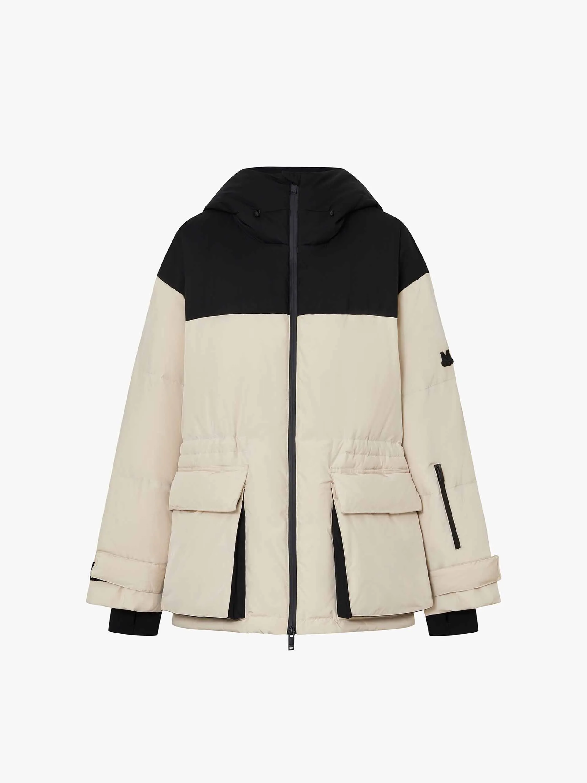 Contrast Hood Down Jacket