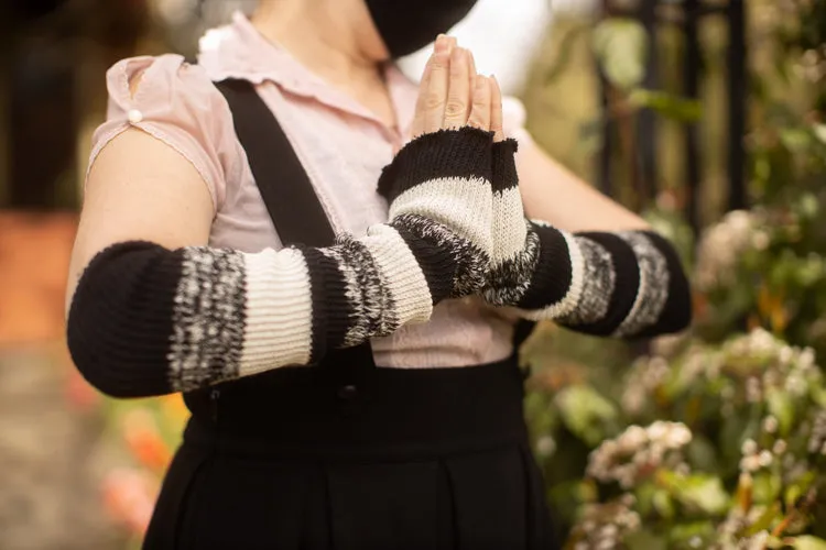 Cookies and Cream Stripes Warmers