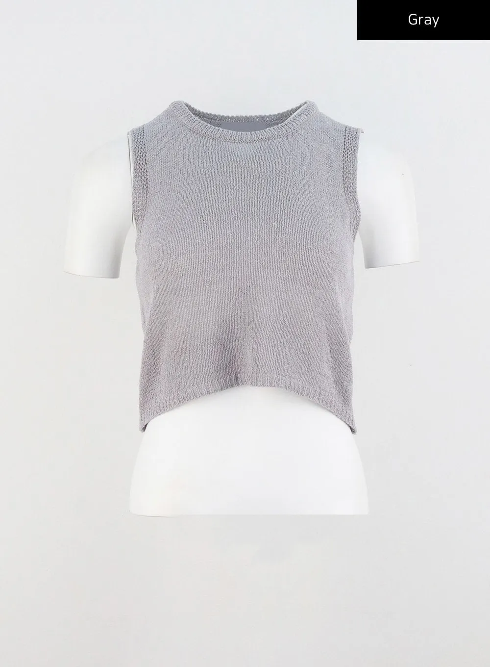 Crewneck Knit Vest CL313