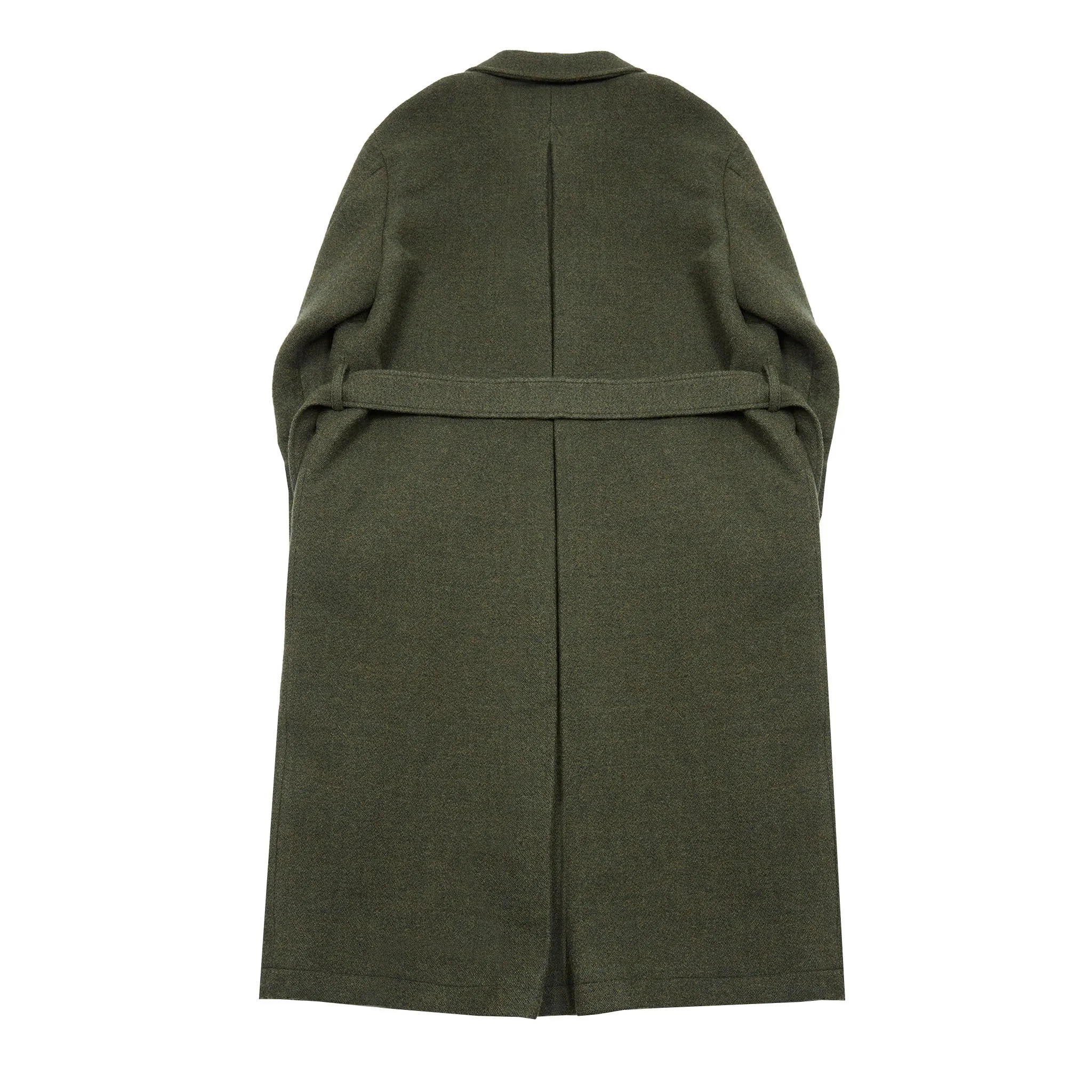 De Bonne Facture Overcoat in Moss Green