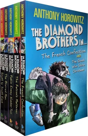 Diamond Brothers Detective Agency 5 Books Collection by Anthony Horowitz - Ages 9-14 - Paperback