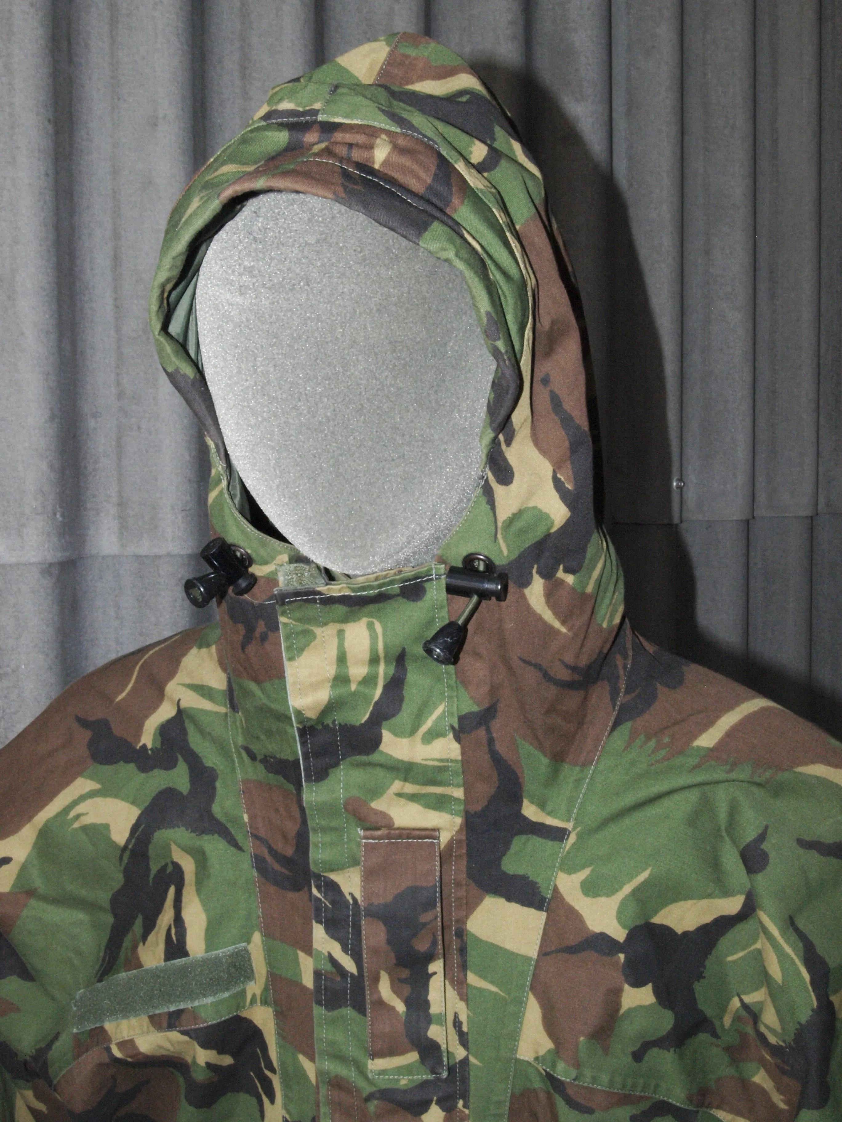 Dutch Waterproof Camo Parka - bi-laminate – DISTRESSED RANGE