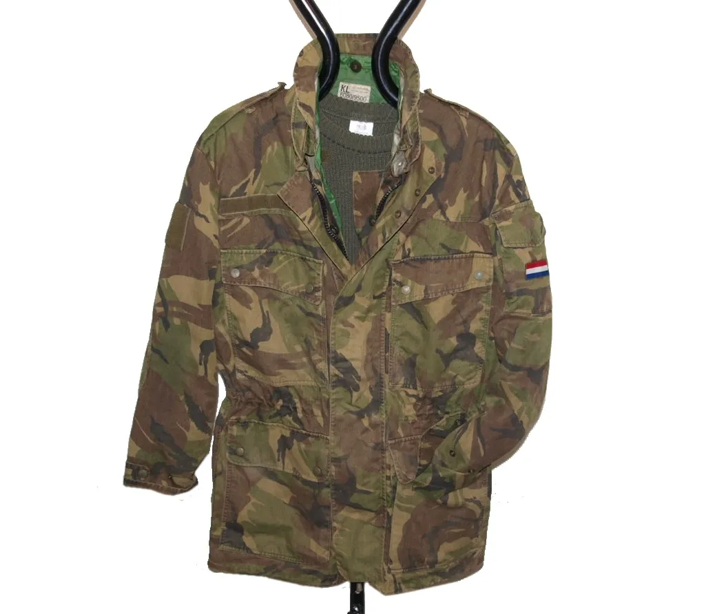 Dutch Waterproof Camo Parka - bi-laminate – DISTRESSED RANGE