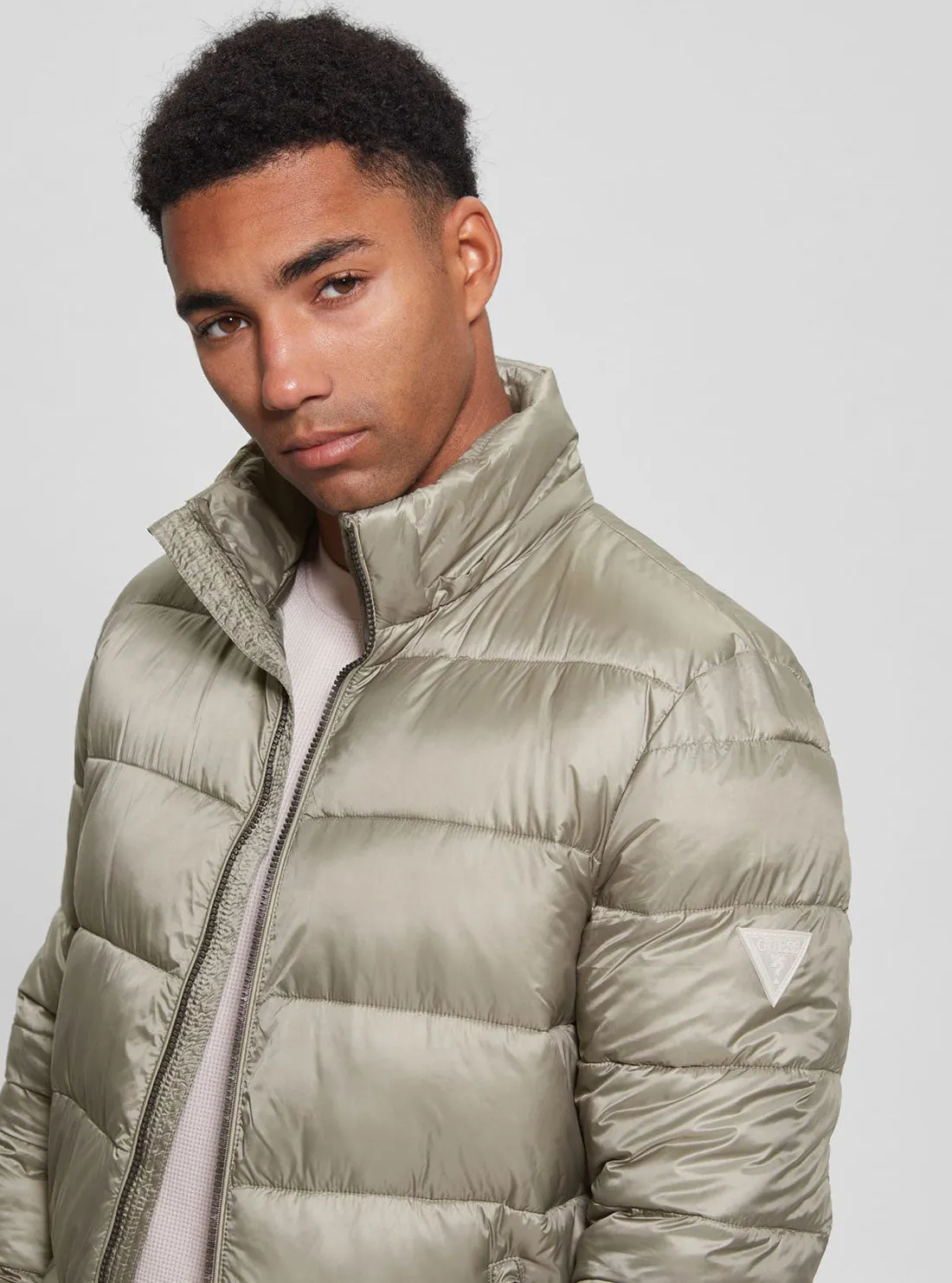 Eco Green Super Light Puffer Jacket