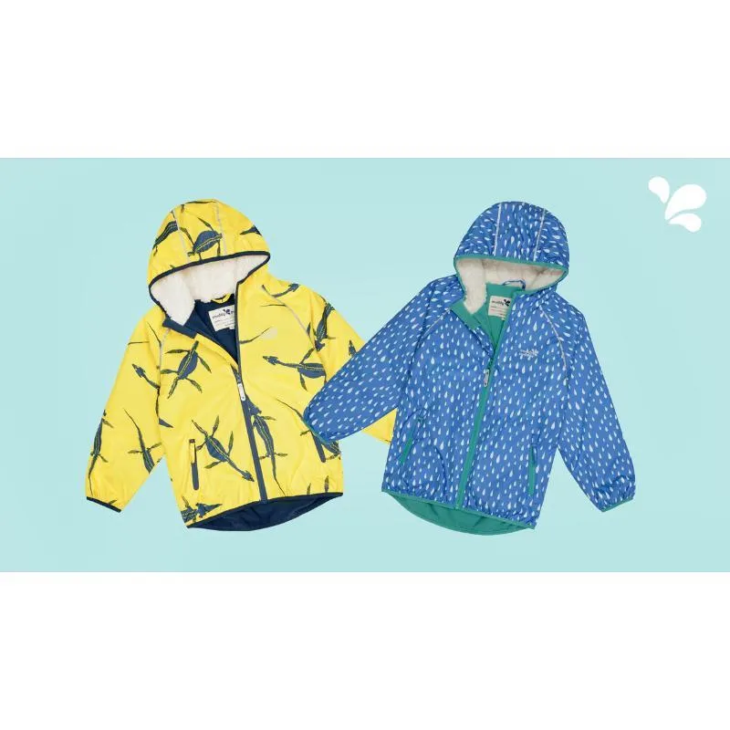 EcoSplash Jacket (Yellow Ichthyossaurus)