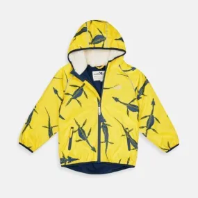 EcoSplash Jacket (Yellow Ichthyossaurus)