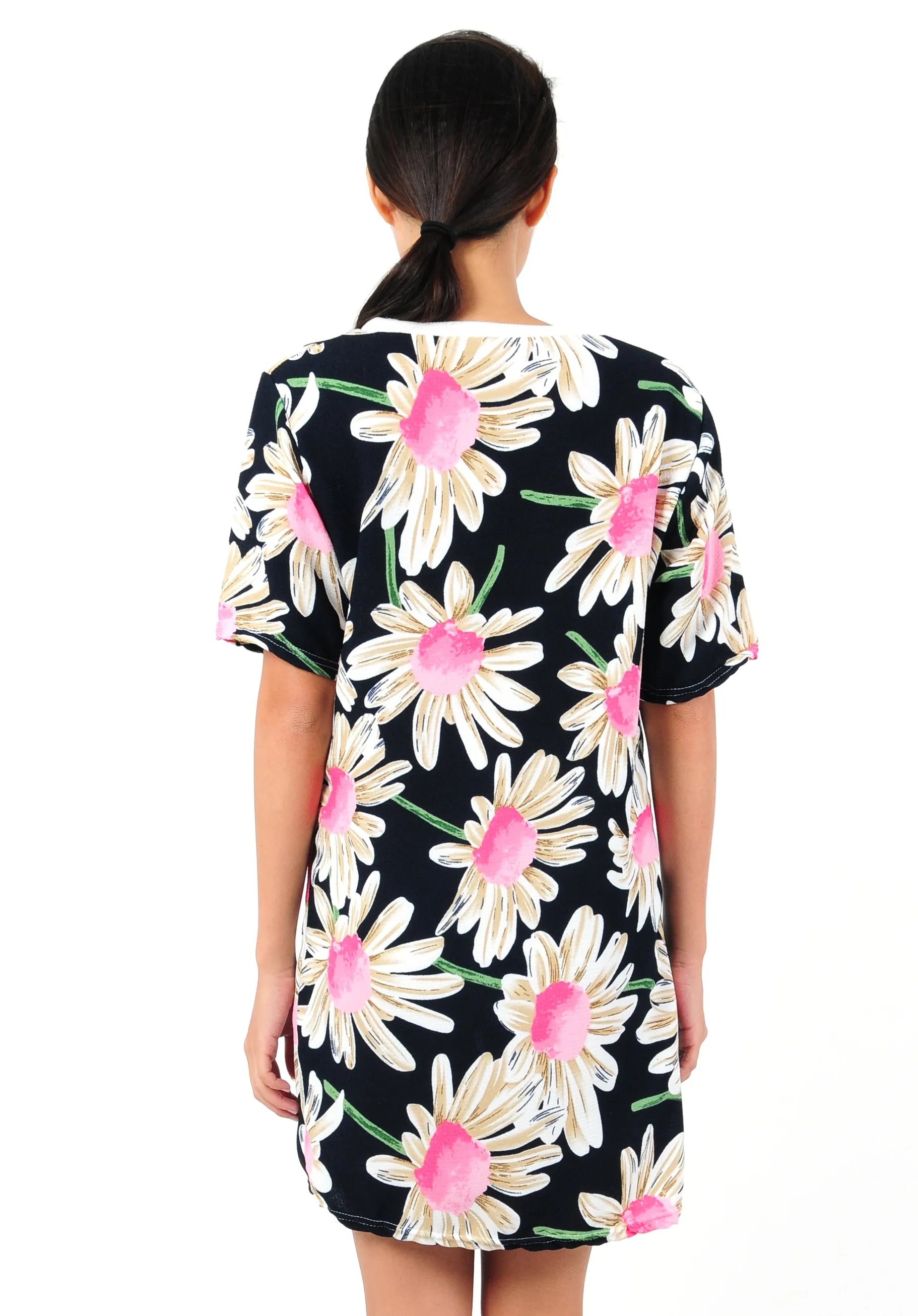 Floral Print Tee Dress