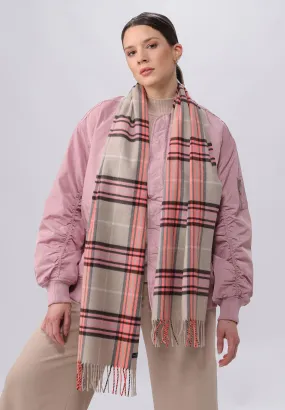 FRAAS Plaid Oversized Cashmink® Scarf