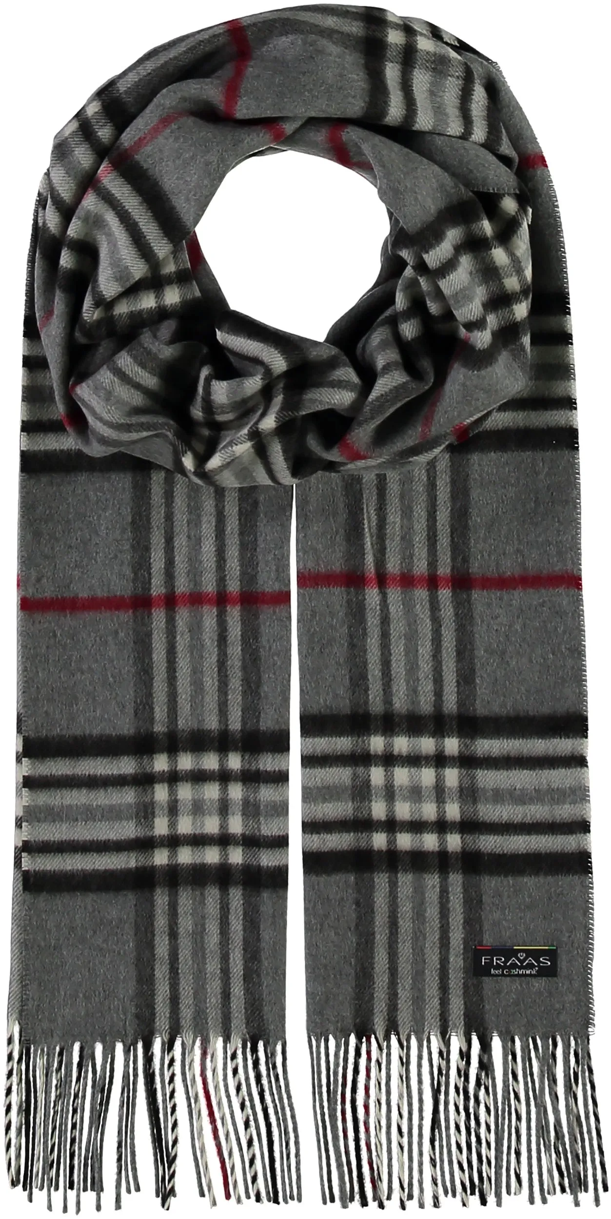 FRAAS Plaid Oversized Cashmink® Scarf