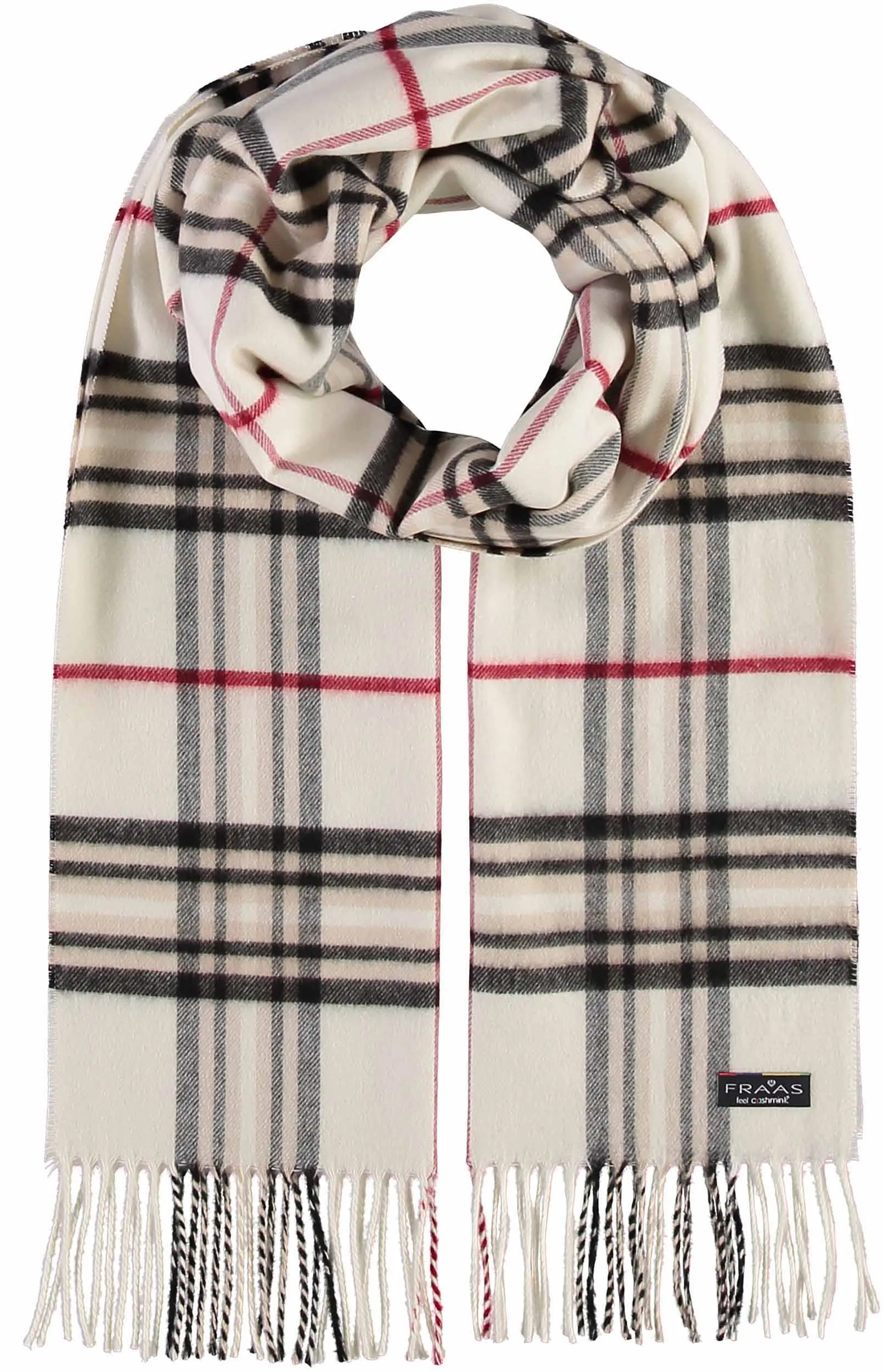 FRAAS Plaid Oversized Cashmink® Scarf