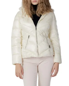 Gaudi Women's Ivory Puffer Jacket