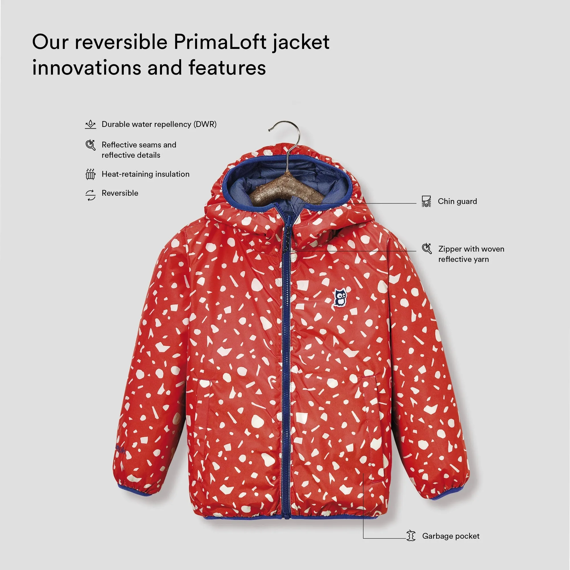 Glint reversible PrimaLoft jacket