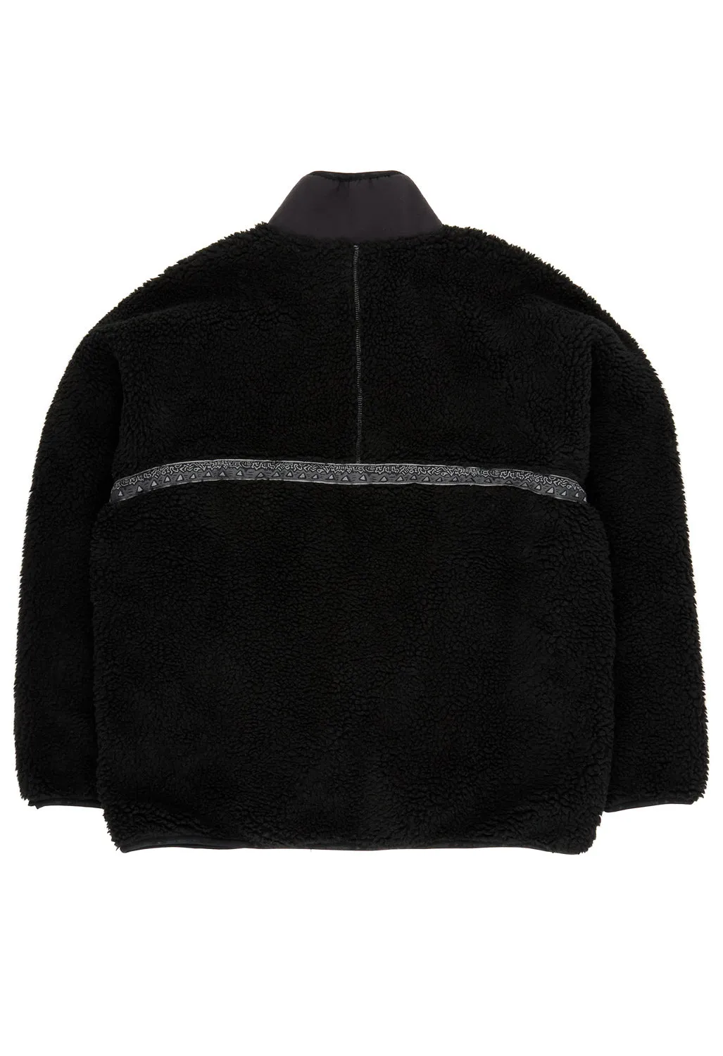 Gramicci x And Wander JQ Tape Fleece Jacket - BLACK