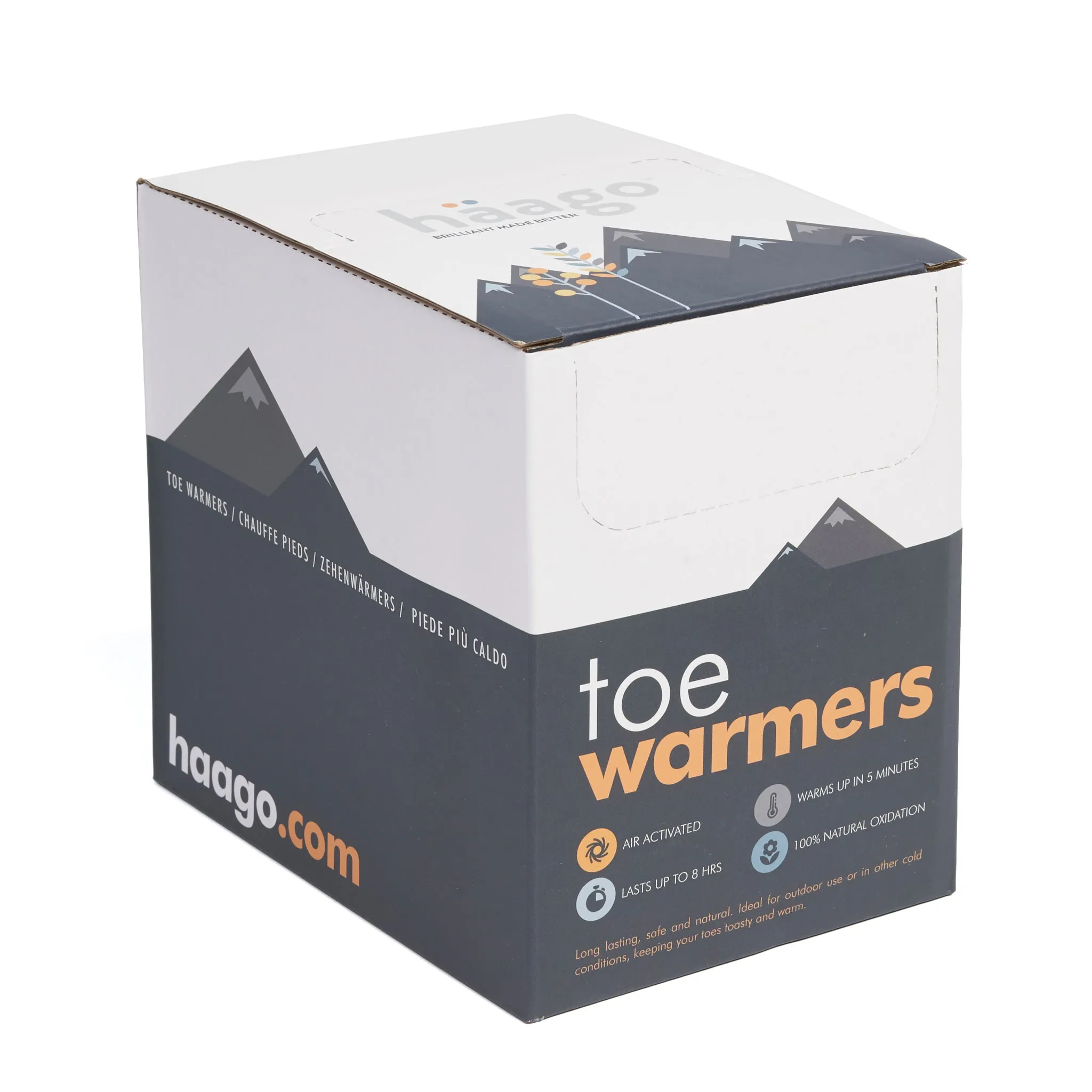 HAAGO Toe Warmers Box of 20