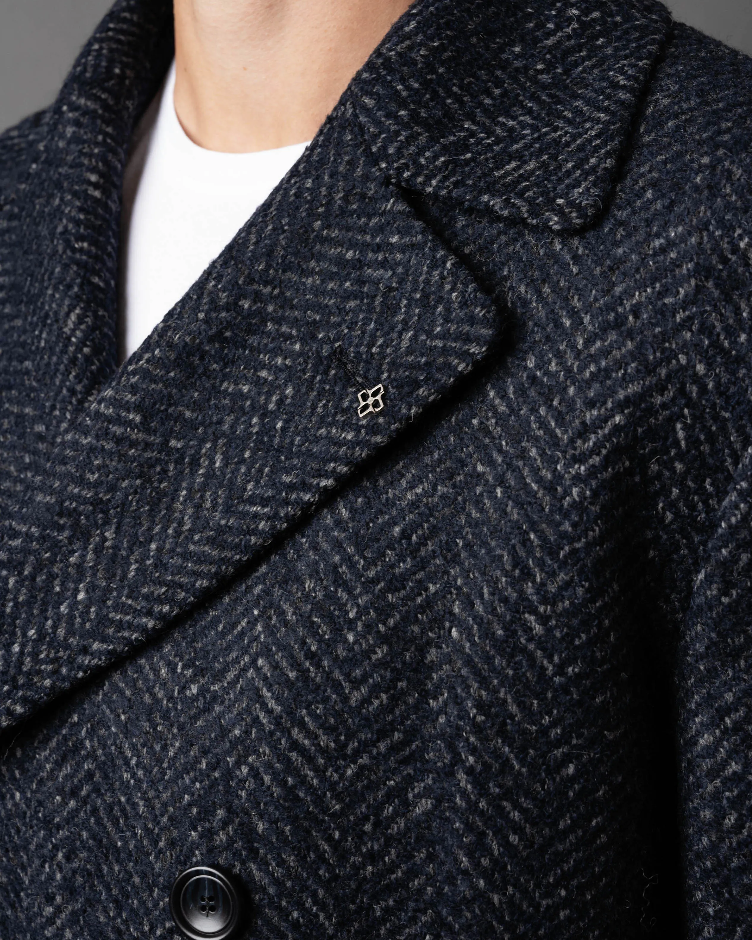 Herringbone Overcoat